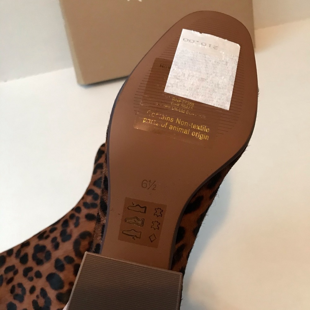 Madewell The Amalia Zip Boot in Leopard Calf Hair - Picture 6 of 10
